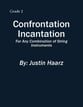 Confrontation Incantation Orchestra sheet music cover